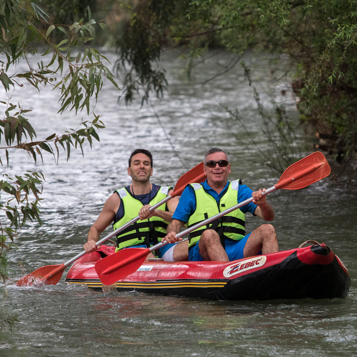 רפטינג נהר הירדן רייזרים